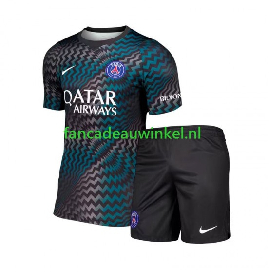 Paris Saint-Germain Wedstrijdshirt met Korting Keepersshirt Thuis Kind 2026-27 Korte Mouw