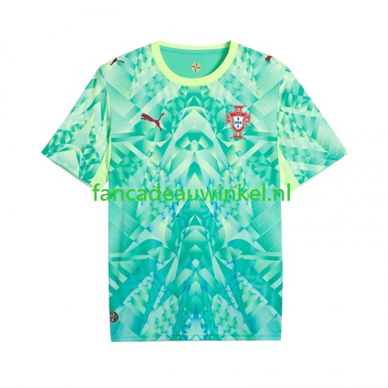 Portugal Wedstrijdshirt met Korting Keepersshirt Thuis Heren WK 2026 Korte Mouw