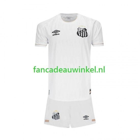 Santos FC Wedstrijdshirt met Korting Thuis Kind 2026-27 Korte Mouw