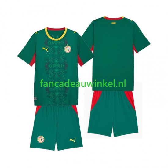 Senegal Wedstrijdshirt met Korting Uit Kind 2026 2027 Korte Mouw