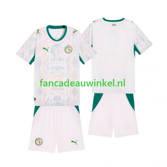 Senegal Wedstrijdshirt met Korting Thuis Kind 2026 2027 Korte Mouw
