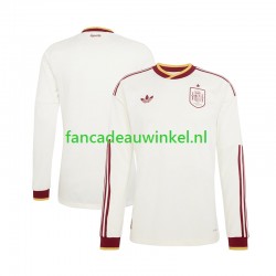 Spanje Wedstrijdshirt met Korting Uit Heren WK 2026 Lange Mouw