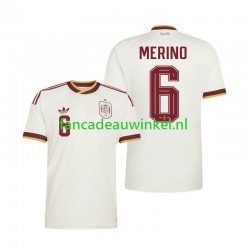 Spanje Wedstrijdshirt met Korting Mikel Merino 6 Uit Heren WK 2026 Korte Mouw Spanje Wedstrijdshirt met Korting Mikel Merino 6 Uit Heren WK 2026 Korte Mouw