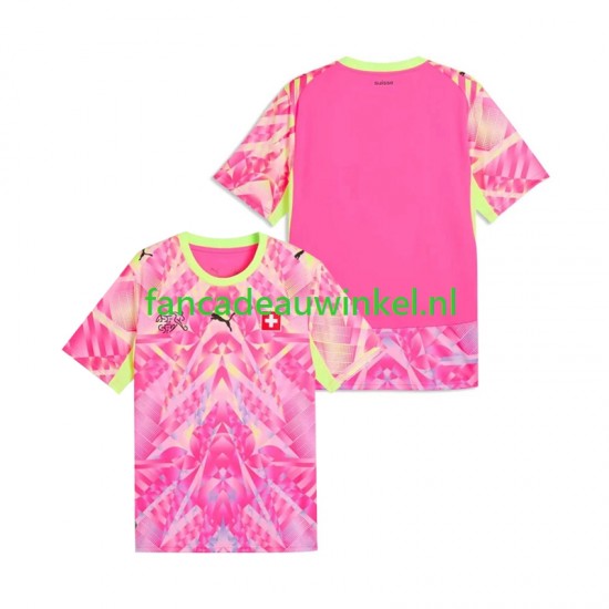 Zwitserland Wedstrijdshirt met Korting Keepersshirt Uit Heren WK 2026 Korte Mouw