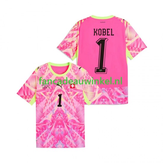 Zwitserland Wedstrijdshirt met Korting Gregor Kobel 1 Keepersshirt Uit Heren WK 2026 Korte Mouw