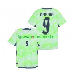 Zwitserland Wedstrijdshirt met Korting Johan Manzambi 9 Uit Heren WK 2026 Korte Mouw Zwitserland Wedstrijdshirt met Korting Johan Manzambi 9 Uit Heren WK 2026 Korte Mouw
