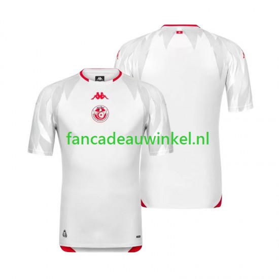 Tunesië Wedstrijdshirt met Korting Thuis Heren WK 2026 Korte Mouw