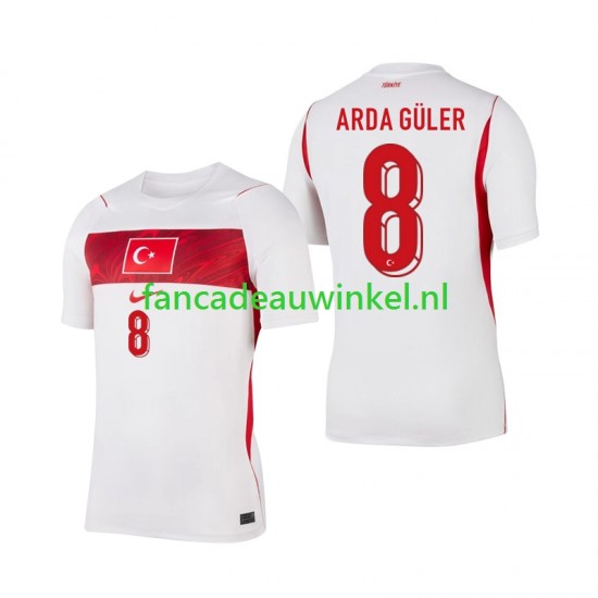 Turkije Wedstrijdshirt met Korting Arda Guler 8 Uit Heren WK 2026 Korte Mouw