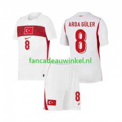 Turkije Wedstrijdshirt met Korting Arda Guler 8 Uit Kind WK 2026 Korte Mouw Turkije Wedstrijdshirt met Korting Arda Guler 8 Uit Kind WK 2026 Korte Mouw