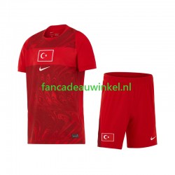 Turkije Wedstrijdshirt met Korting Thuis Kind WK 2026 Korte Mouw Turkije Wedstrijdshirt met Korting Thuis Kind WK 2026 Korte Mouw