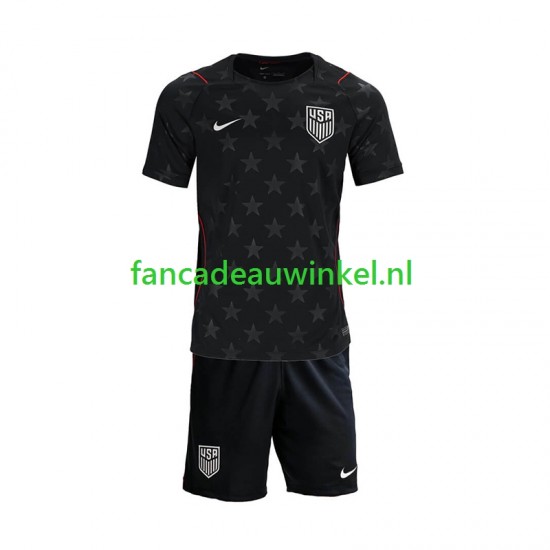 USA Wedstrijdshirt met Korting Uit Kind WK 2026 Korte Mouw