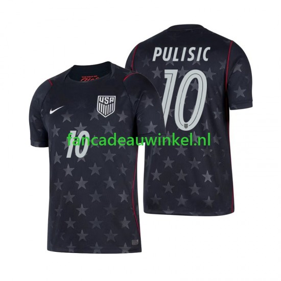 USA Wedstrijdshirt met Korting Christian Pulisic 10 Uit Heren WK 2026 Korte Mouw