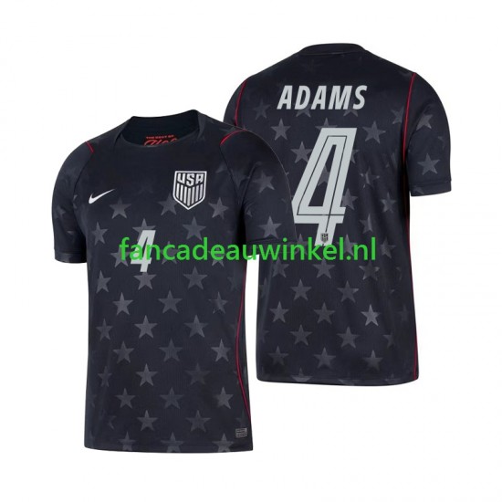 USA Wedstrijdshirt met Korting Tyler Adams 4 Uit Heren WK 2026 Korte Mouw
