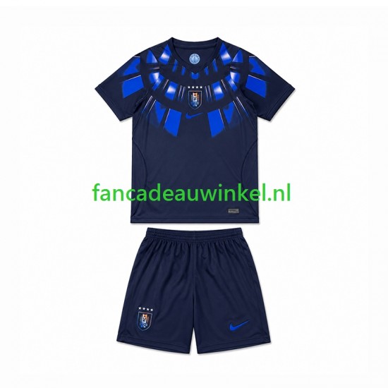 Uruguay Wedstrijdshirt met Korting Uit Kind WK 2026 Korte Mouw