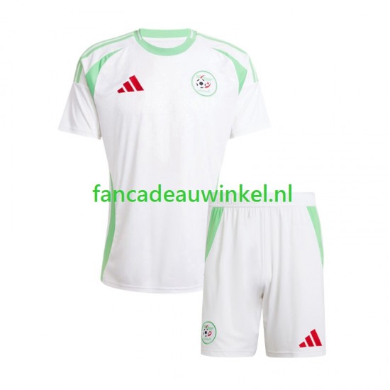 Algerije Wedstrijdshirt met Korting Thuis Kind 2024-25 Korte Mouw