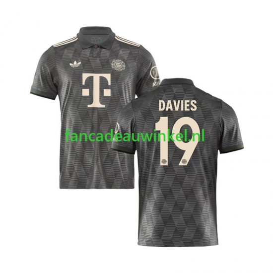 FC Bayern München Wedstrijdshirt met Korting DAVIES 19 Octoberfest Vierde Heren 2024-25 Korte Mouw