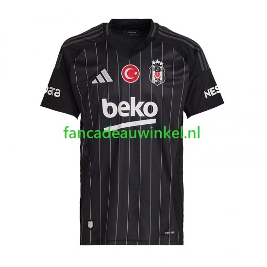 Besiktas Wedstrijdshirt met Korting Uit Heren 2024-25 Korte Mouw