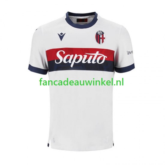 Wedstrijdshirt met Korting Bologna Uit Heren 2024-25 Korte Mouw