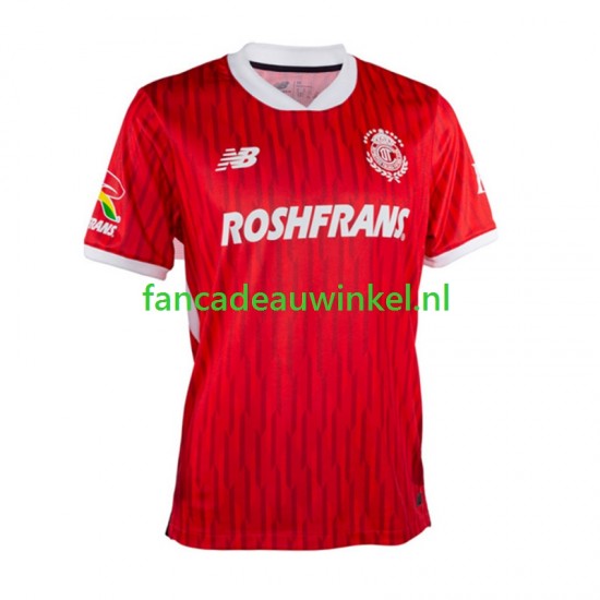 Wedstrijdshirt met Korting Deportivo Toluca Thuis Heren 2024-25 Korte Mouw