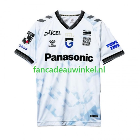 Wedstrijdshirt met Korting Gamba Osaka Uit Heren 2024 Korte Mouw