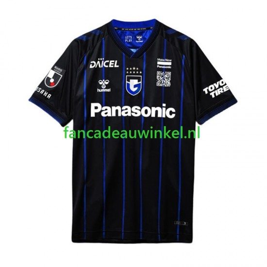 Wedstrijdshirt met Korting Gamba Osaka Thuis Heren 2024 Korte Mouw