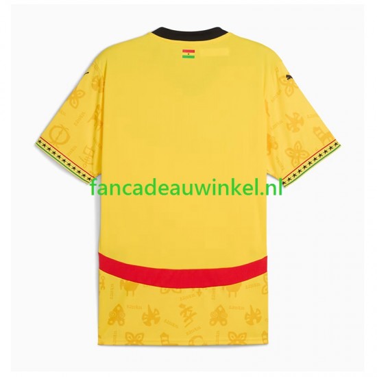 Ghana Wedstrijdshirt met Korting Uit Heren 2024 Korte Mouw