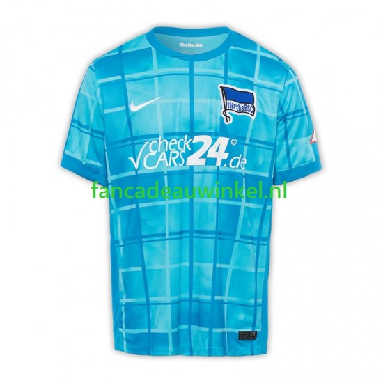 Hertha BSC Wedstrijdshirt met Korting 3rd Heren 2024-25 Korte Mouw