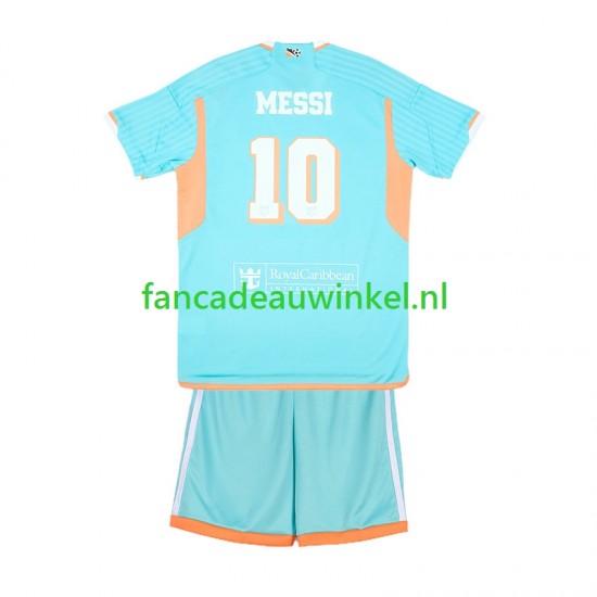 Inter Miami Wedstrijdshirt met Korting Lionel Messi 10 3rd Kind 2024-25 Korte Mouw