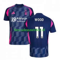 Nottingham Forest Wedstrijdshirt met Korting Chris Wood 11 Uit Heren 2024-25 Korte Mouw