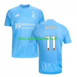 Nottingham Forest Wedstrijdshirt met Korting Chris Wood 11 3rd Heren 2024-25 Korte Mouw