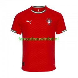 Portugal Wedstrijdshirt met Korting Thuis Heren 2025 Korte Mouw