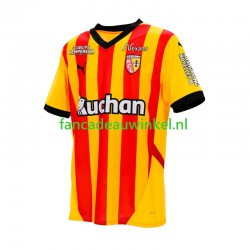 RC Lens Wedstrijdshirt met Korting Thuis Heren 2024-25 Korte Mouw