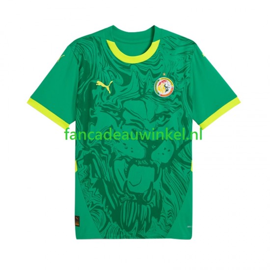 Senegal Wedstrijdshirt met Korting Uit Heren 2025 Korte Mouw