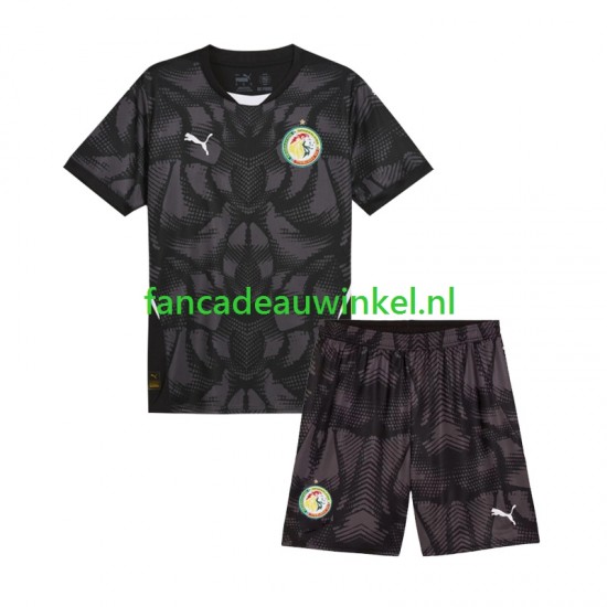 Senegal Wedstrijdshirt met Korting Keepersshirt Uit Kind 2025 Korte Mouw