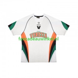 Venezia Wedstrijdshirt met Korting Uit Heren 2024-25 Korte Mouw
