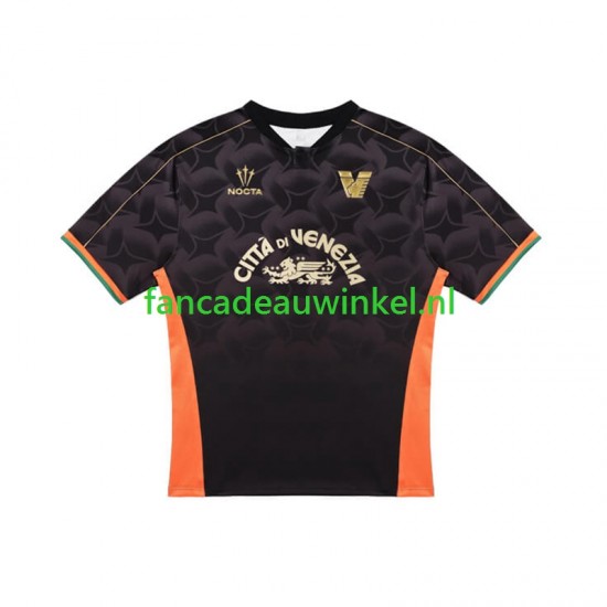 Venezia Wedstrijdshirt met Korting Thuis Heren 2024-25 Korte Mouw