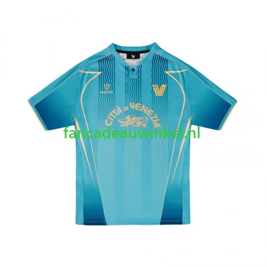 Venezia Wedstrijdshirt met Korting 3rd Heren 2024-25 Korte Mouw