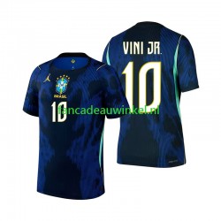 Brazilië Wedstrijdshirt met Korting Vinicius Junior 10 Uit Heren WK 2026 Korte Mouw
