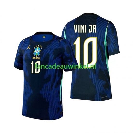 Brazilië Wedstrijdshirt met Korting Vinicius Junior 10 Uit Heren WK 2026 Korte Mouw