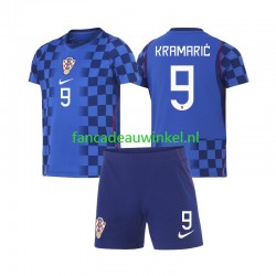 Kroatië Wedstrijdshirt met Korting Andrej Kramaric 9 Uit Kind WK 2026 Korte Mouw