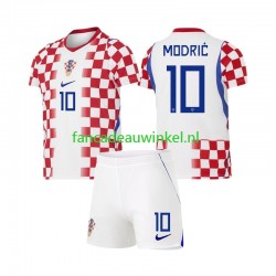 Kroatië Wedstrijdshirt met Korting Modrić Luka 10 Thuis Kind WK 2026 Korte Mouw