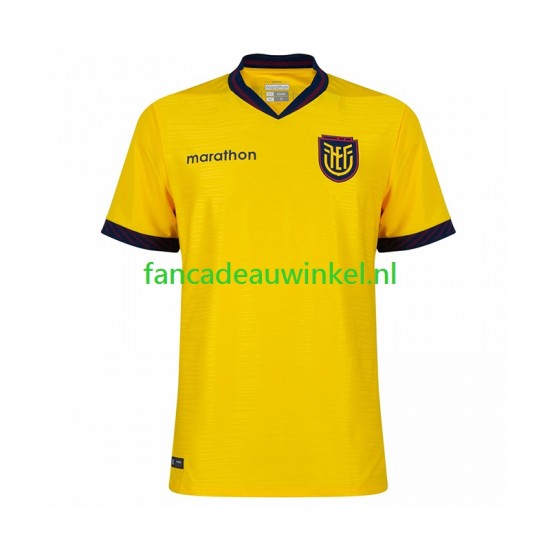 Ecuador Wedstrijdshirt met Korting Thuis Heren WK 2026 Korte Mouw