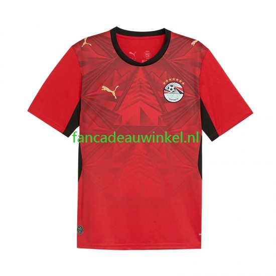 Egypte Wedstrijdshirt met Korting Thuis Heren WK 2026 Korte Mouw