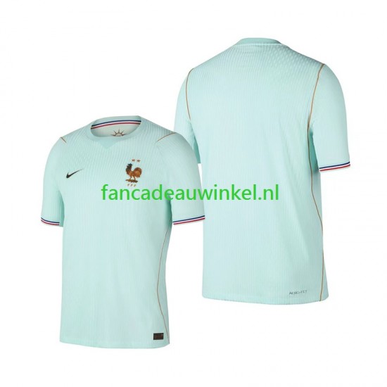 Frankrijk Wedstrijdshirt met Korting Uit Heren WK 2026 Korte Mouw