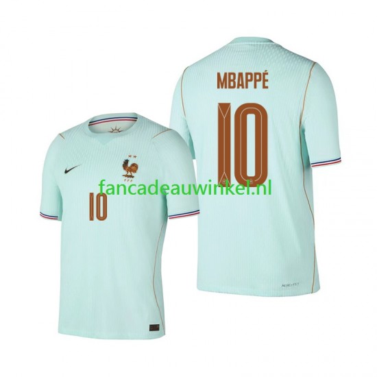Frankrijk Wedstrijdshirt met Korting Mbappé Kylian 10 Uit Heren WK 2026 Korte Mouw