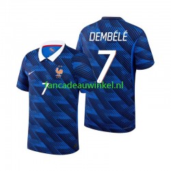 Frankrijk Wedstrijdshirt met Korting Ousmane Dembele 7 Thuis Heren WK 2026 Korte Mouw