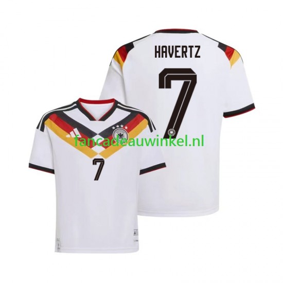 Duitsland Wedstrijdshirt met Korting Kai Havertz 7 Thuis Heren WK 2026 Korte Mouw