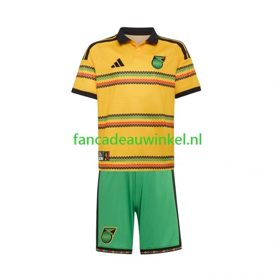 Jamaica Wedstrijdshirt met Korting Thuis Kind WK 2026 Korte Mouw