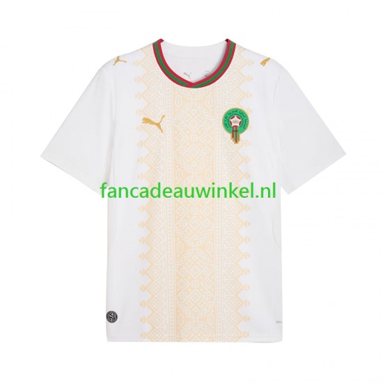 Marokko Wedstrijdshirt met Korting Uit Heren WK 2026 Korte Mouw