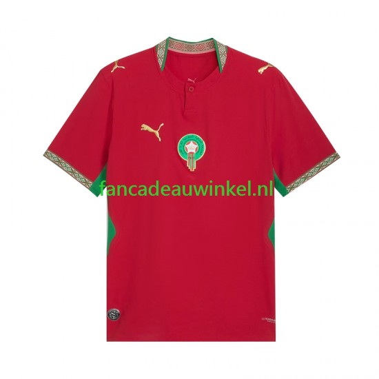 Marokko Wedstrijdshirt met Korting Thuis Heren WK 2026 Korte Mouw